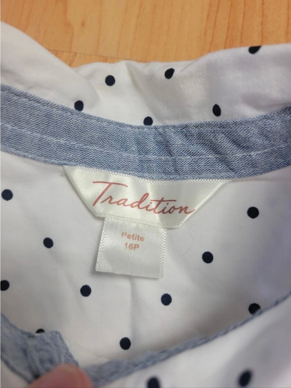 Tradition Petite 3/4 sleeve shirt - Picture 4 of 8